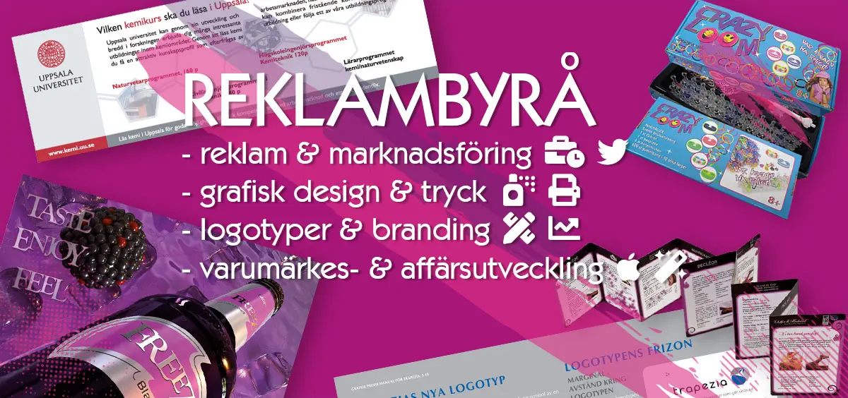 Marknadsföring - Din viktigaste investering I dagens allt hårdare konkurrens blir det allt viktigare att lyckas med sin marknadsföring och stärka sitt varumärke. Vi hjälper dig att lyckas! 